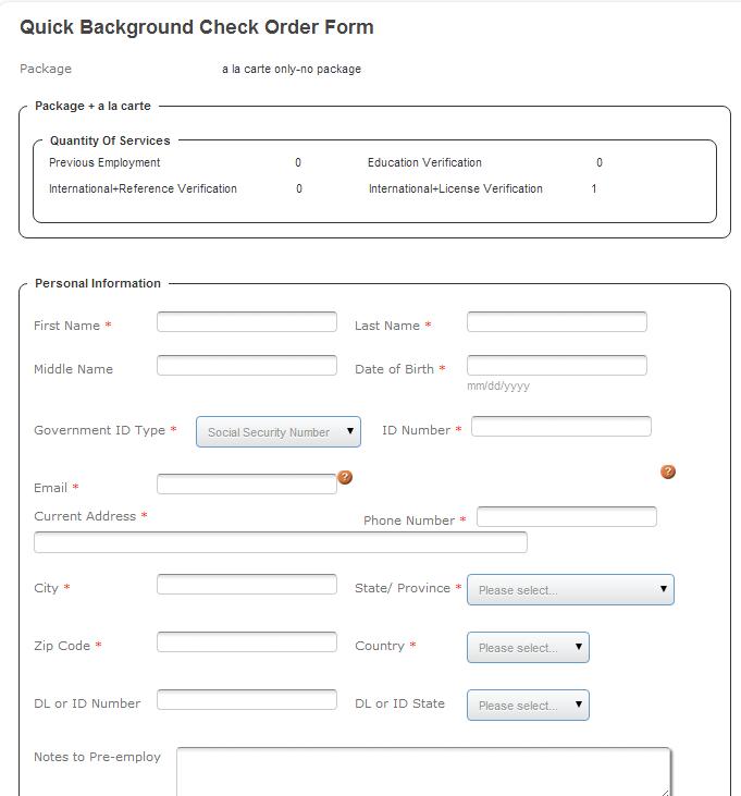 Main Client Portal
