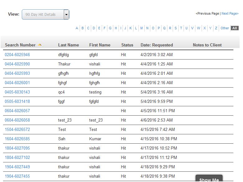 Main Client Portal