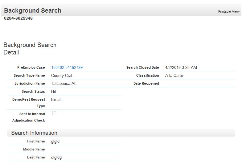 Main Client Portal
