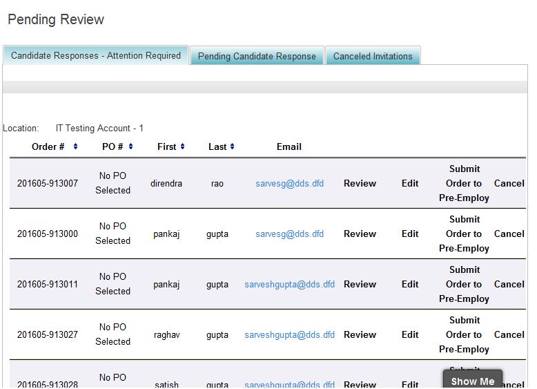 Main Client Portal