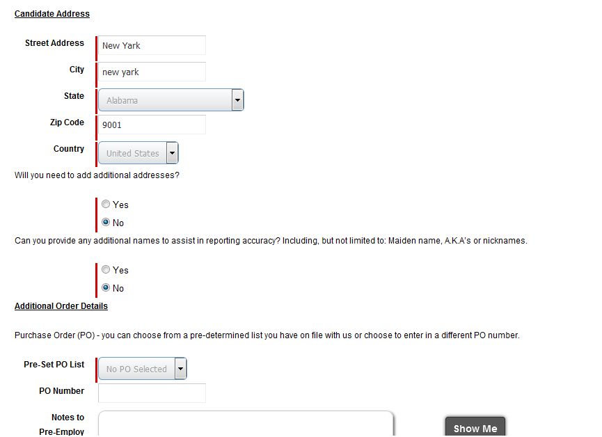 Main Client Portal