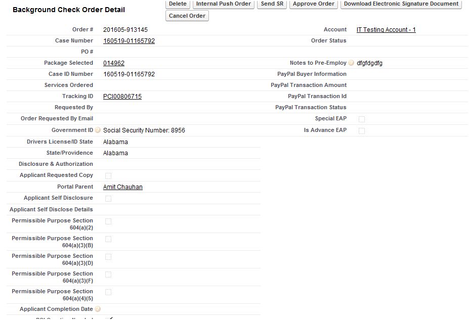 Main Client Portal
