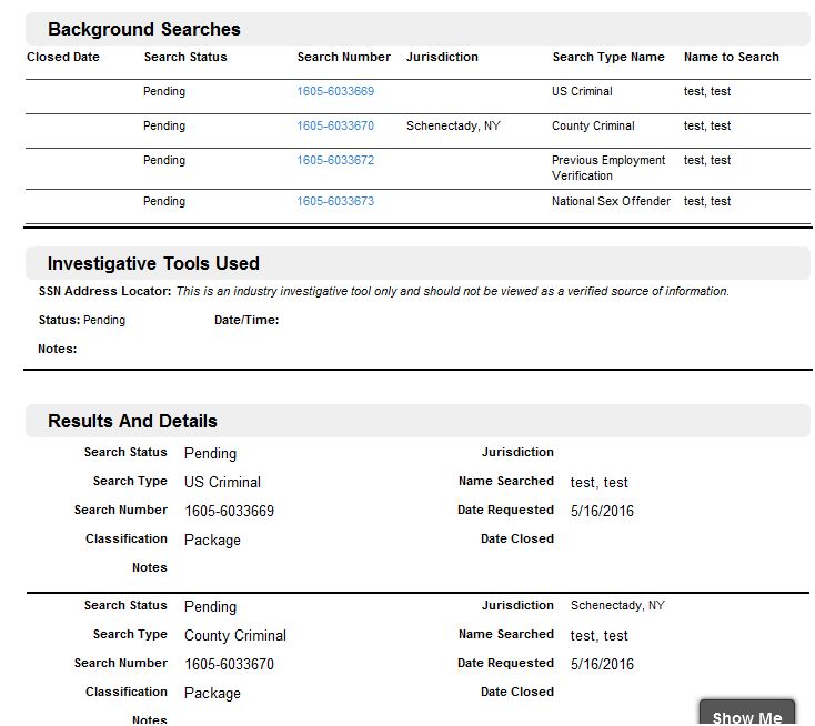 Main Client Portal